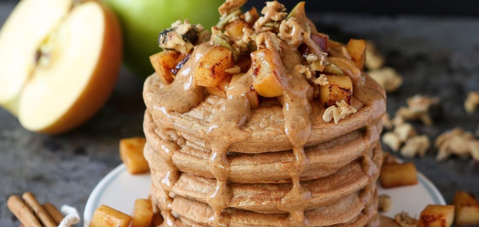 fried apple pancakes