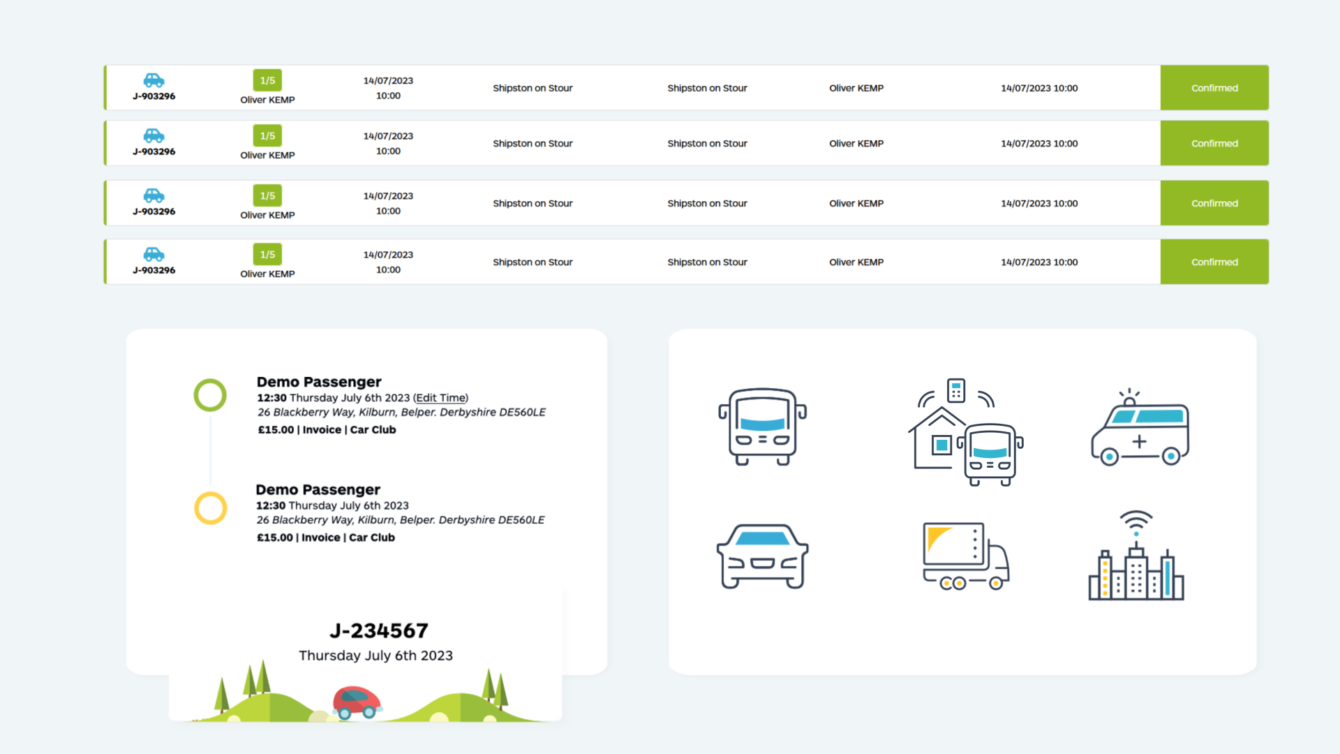 integrated service areas