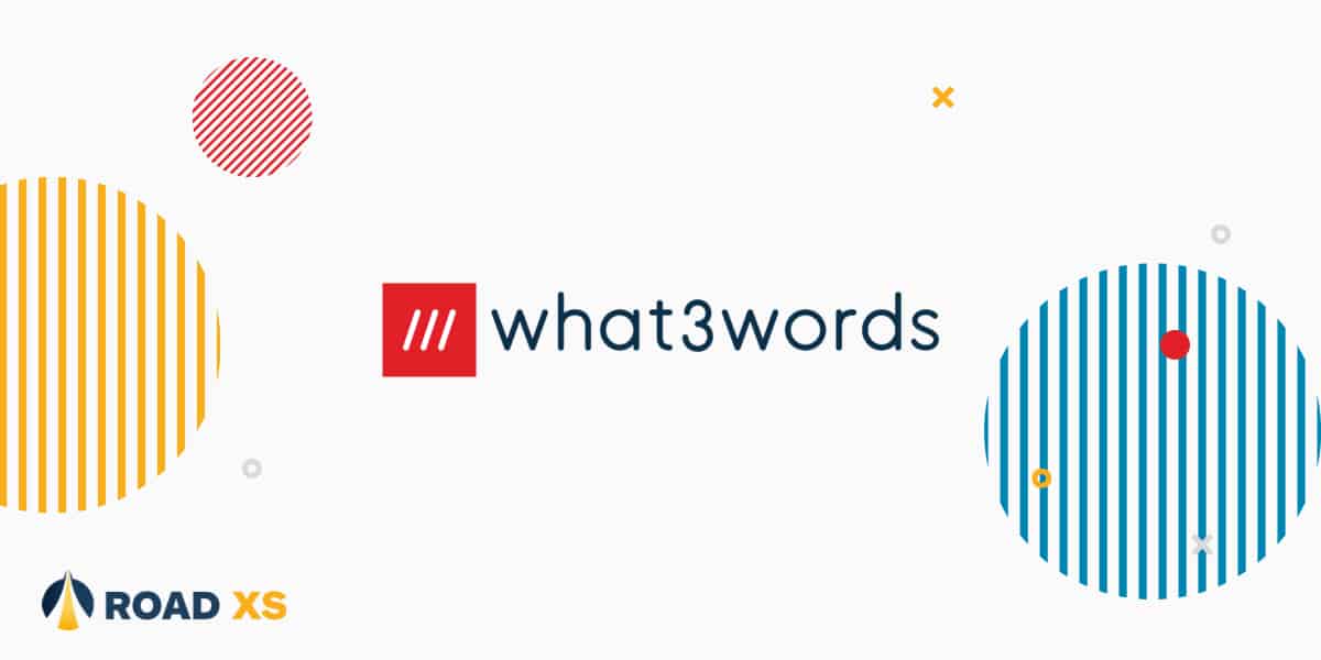 road xs what3words integration