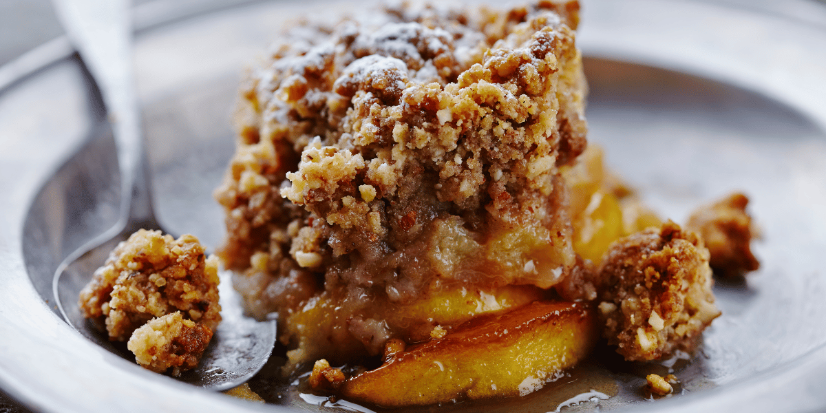 apple crumble cake