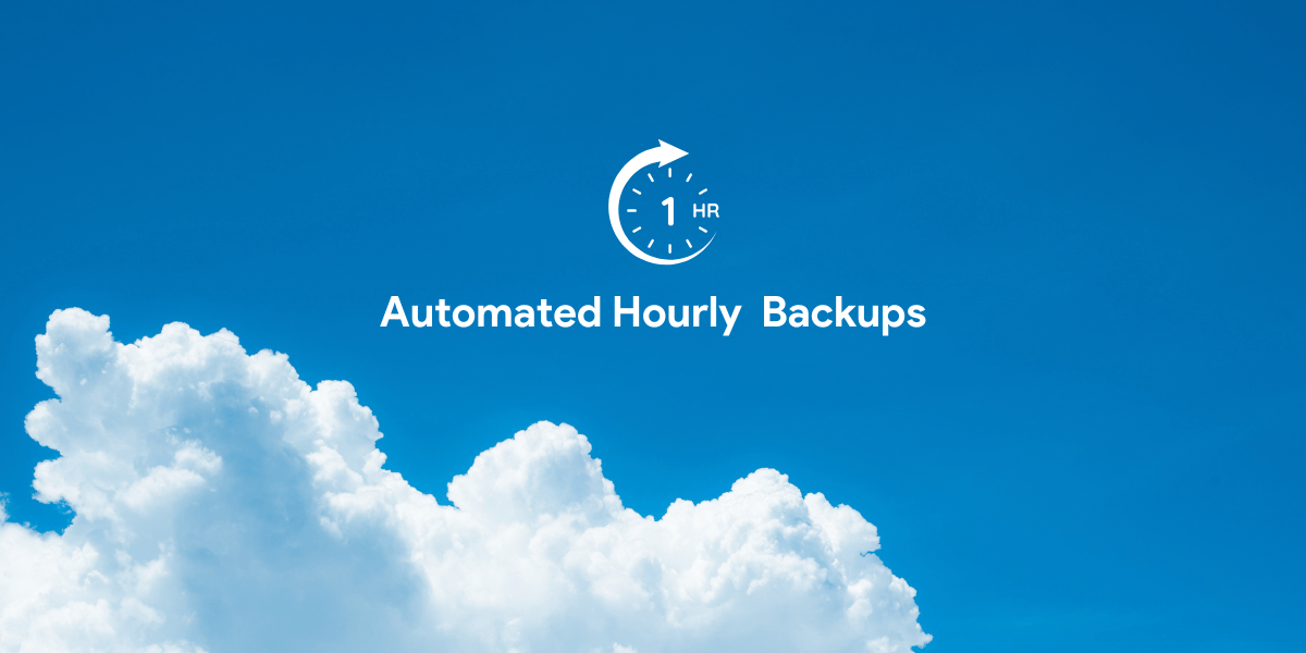 automated hourly backups