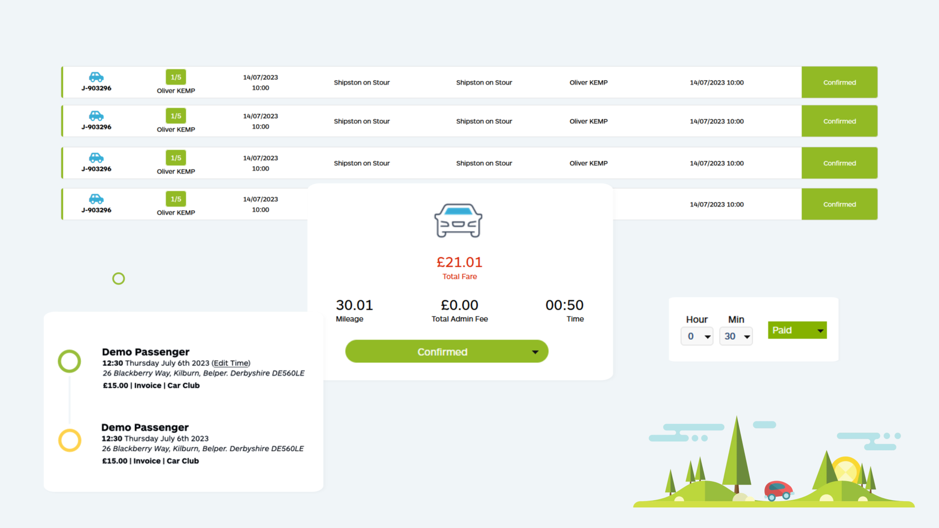 claim mileage driver portal road xs