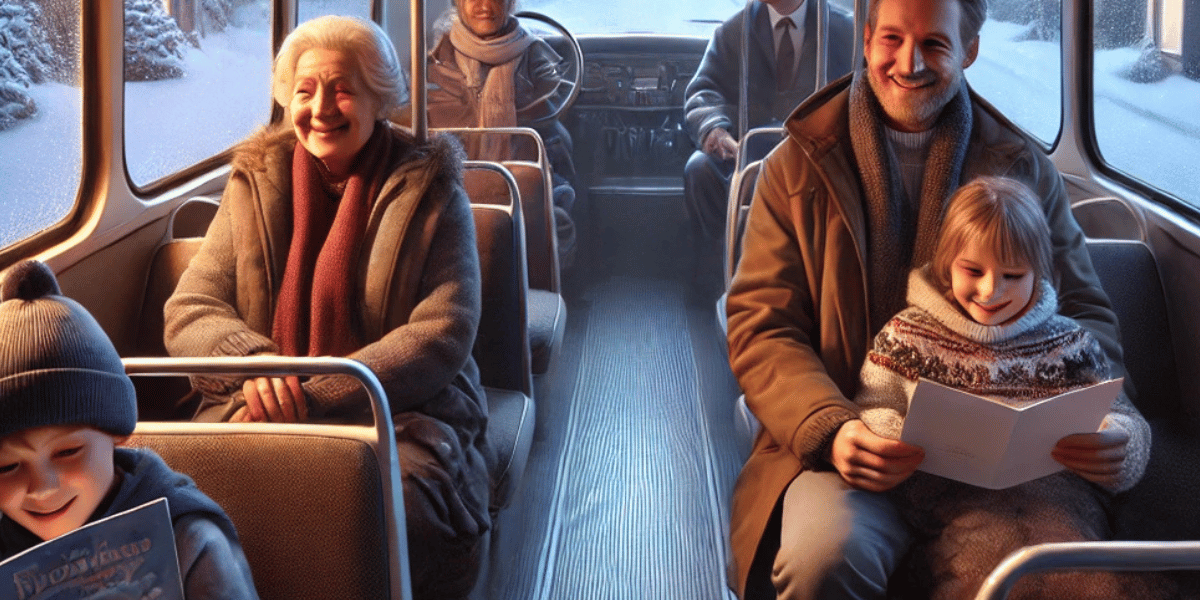 community on the bus