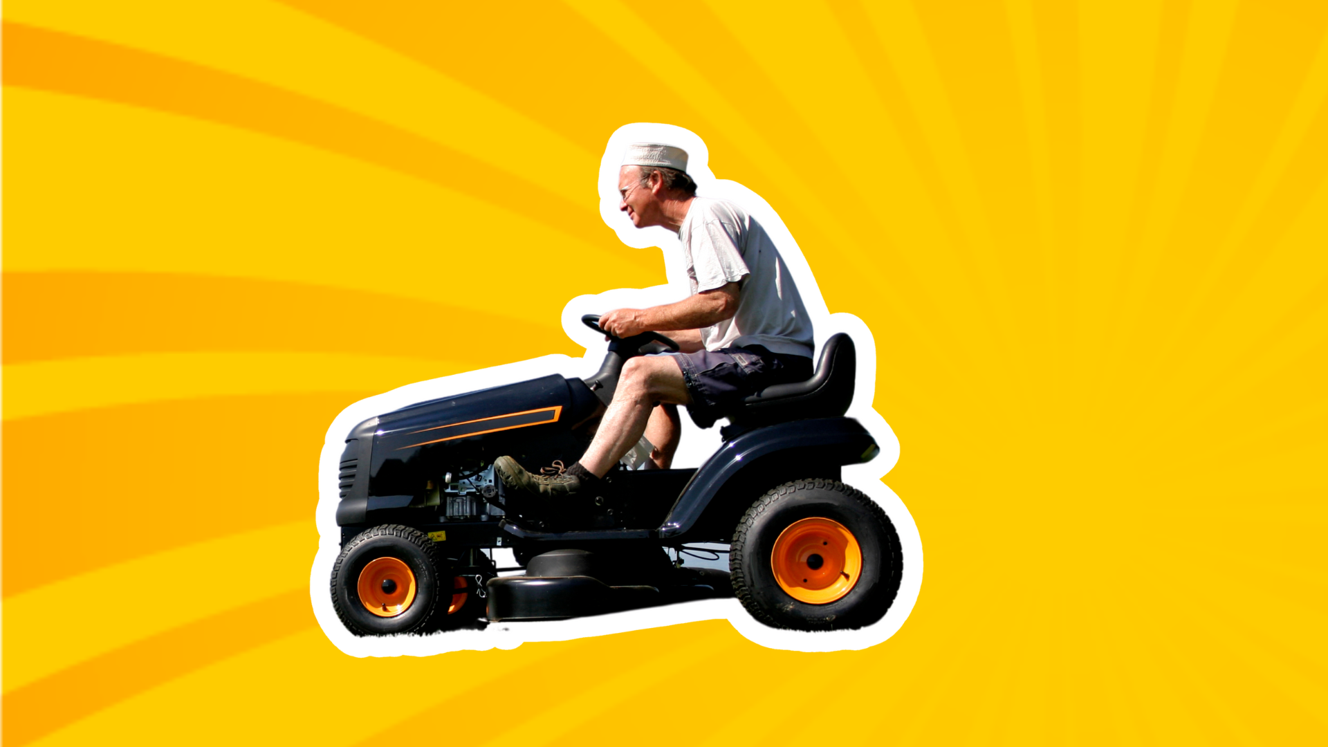 lawn mower commute