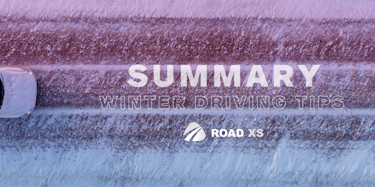 summary of winter driving tips