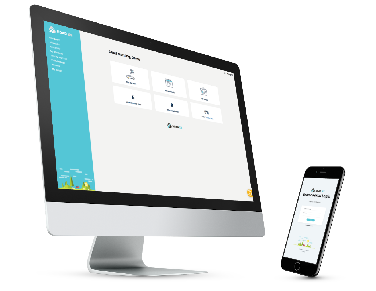 Untitled employee transport management software road xs