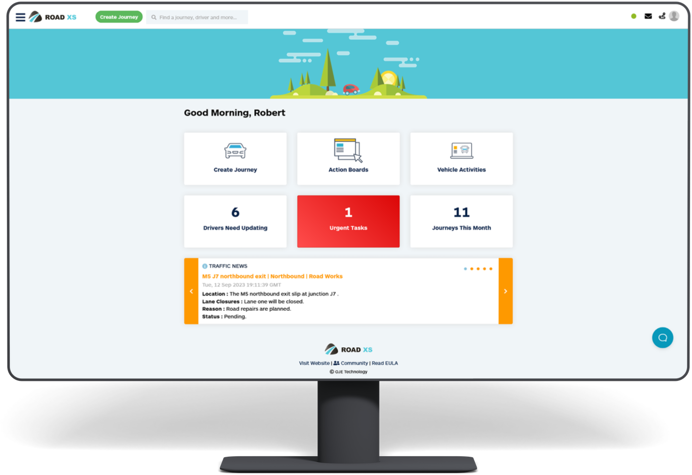 user friendly transport software for desktop mobile tablet